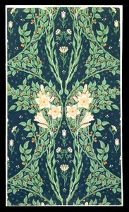 Diseño de papel tapiz Francesca de Walter Crane